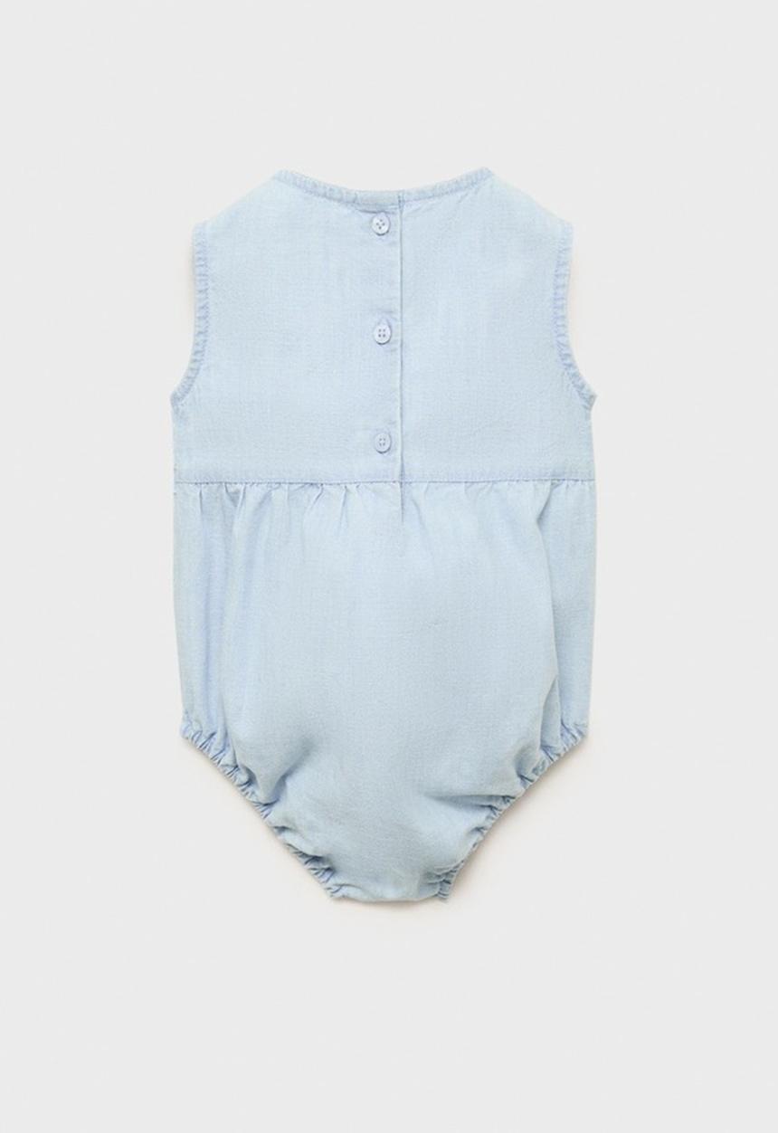 MANGO - Overall Ascain - Open Blue