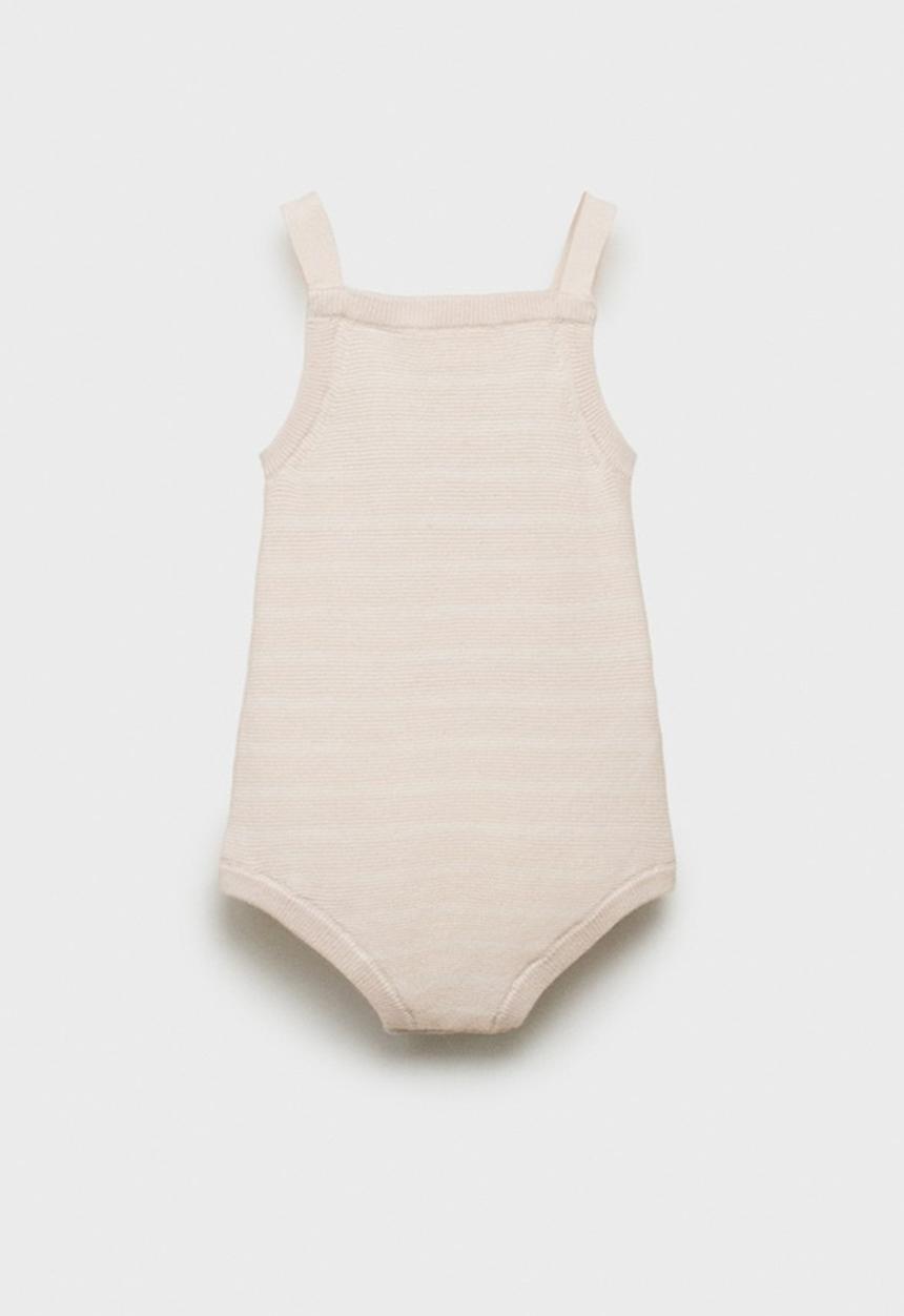 MANGO - Romper Dani - Light/Pastel Pink