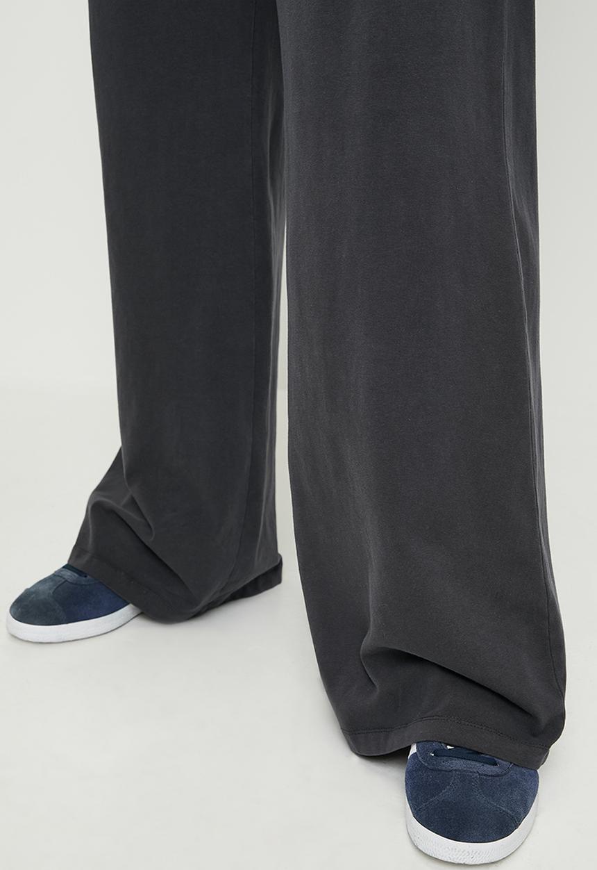 Cotton On - Plus bella straight leg pant-washed slate
