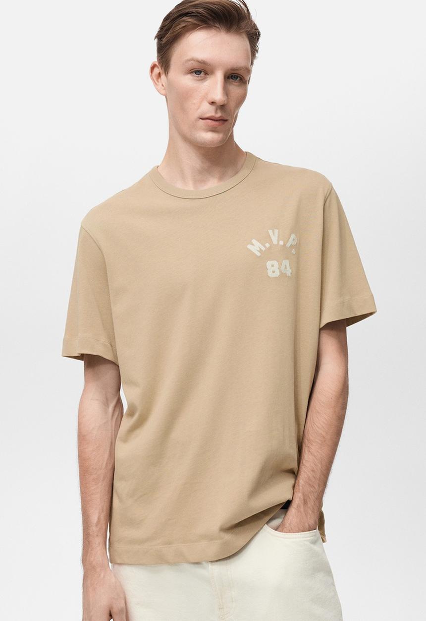 MANGO - T-Shirt MVPBE - BEIGE