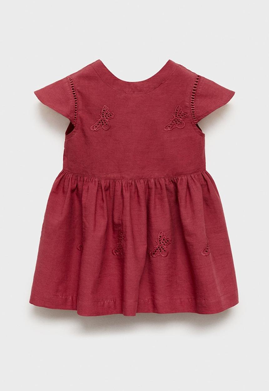 MANGO - Dress arlet - red