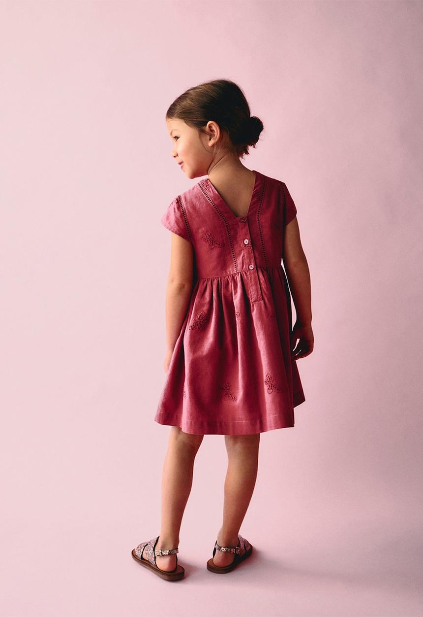 MANGO - Dress arlet - red