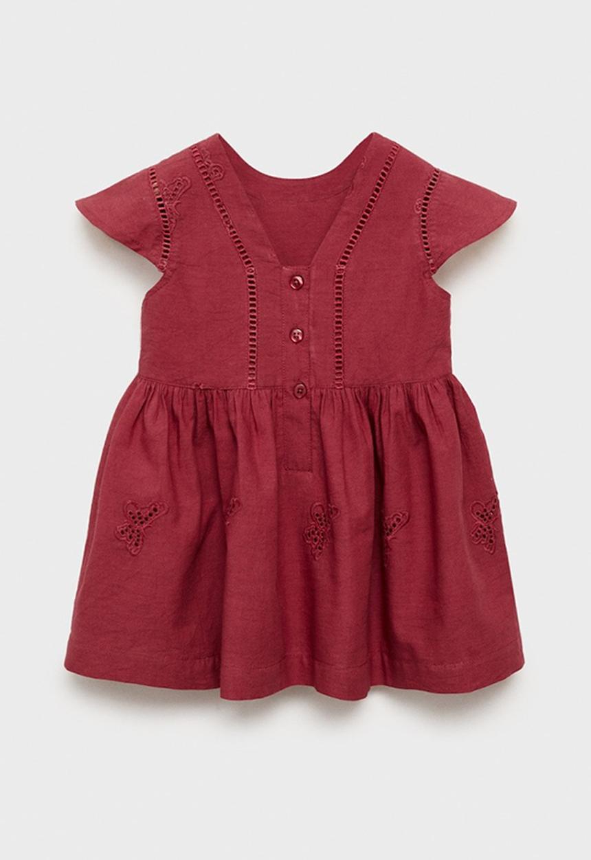 MANGO - Dress arlet - red