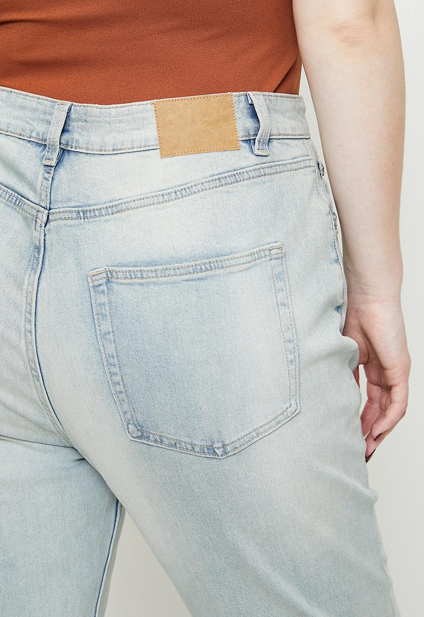 Cotton On - Plus curvy flare jean-halen blue