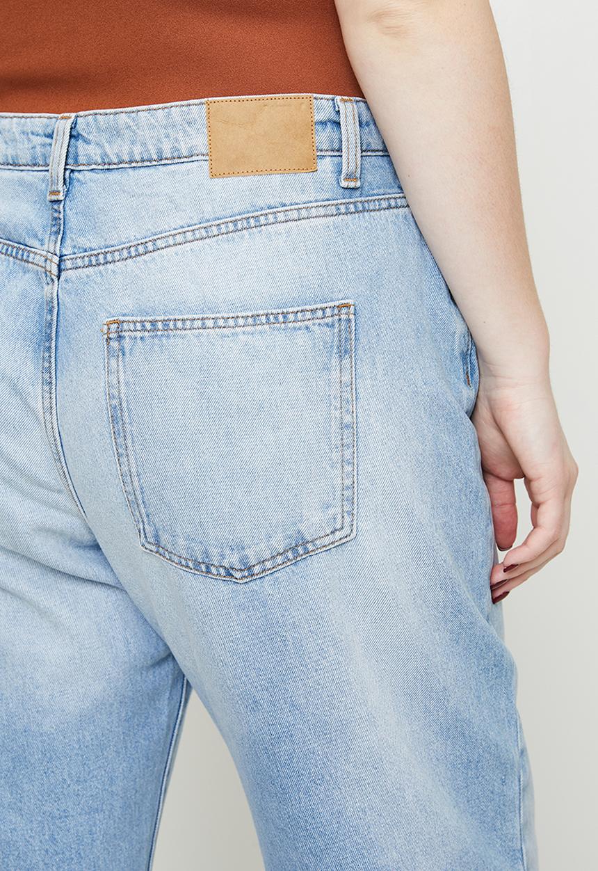 Cotton On - Plus curvy 91 straight jean-rush blue