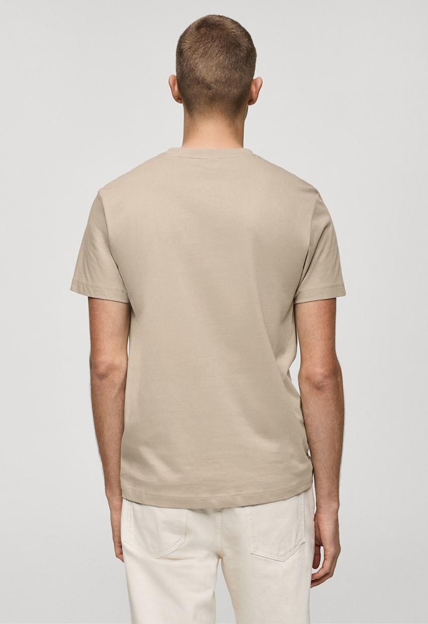 MANGO - T-Shirt CHERLO - Light Beige