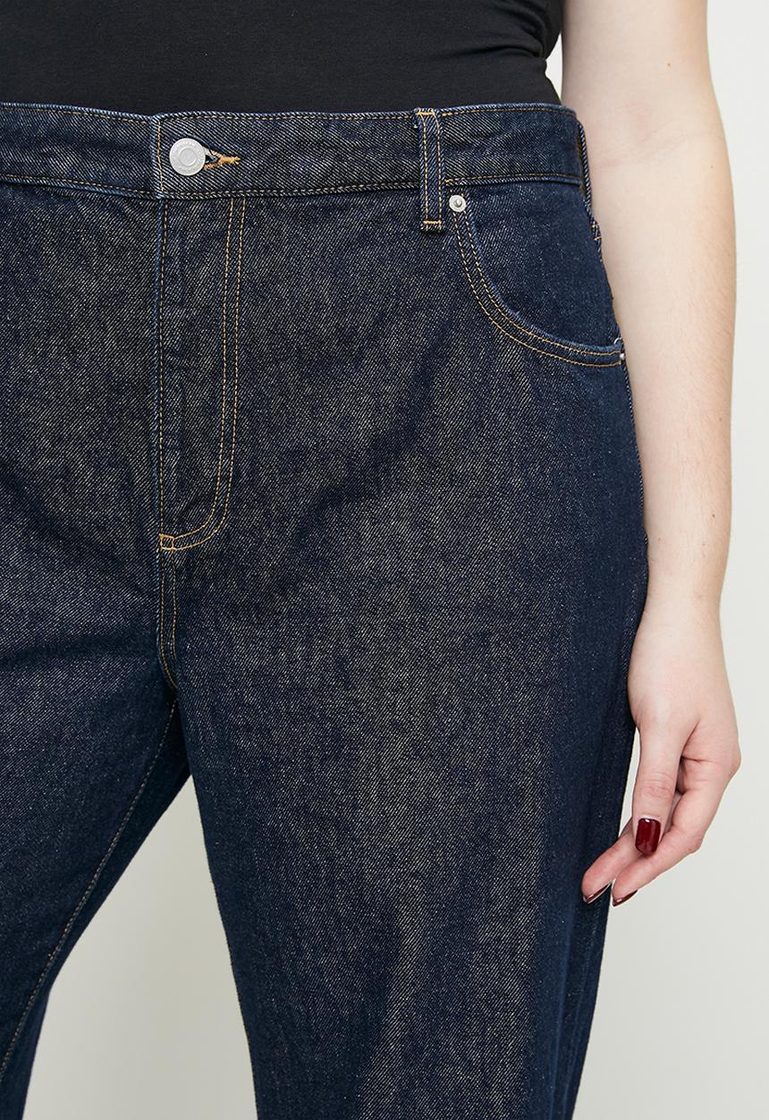 Cotton On - Plus size relaxed wide jean-shutter blue