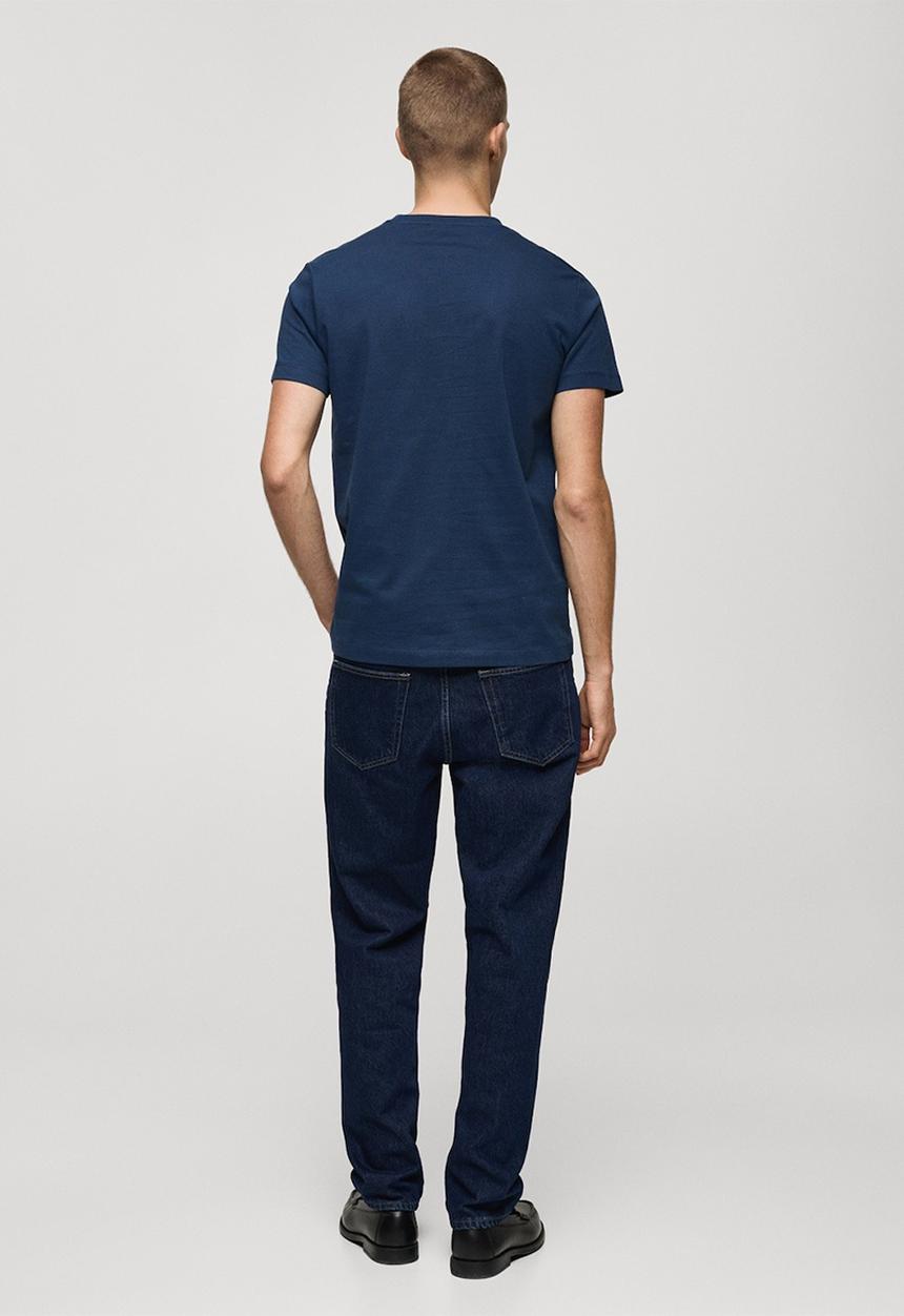MANGO - T-Shirt CHERLO - navy 