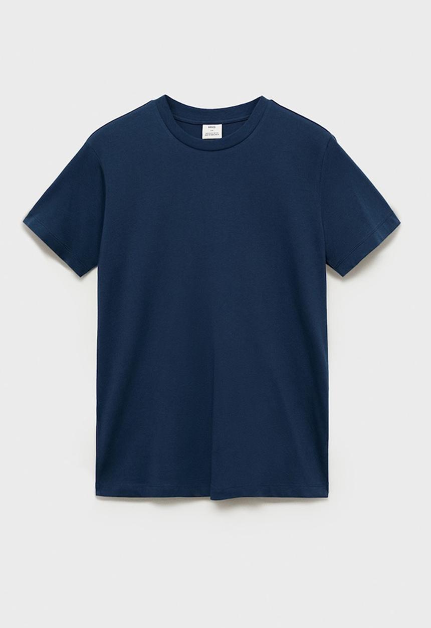 MANGO - T-Shirt CHERLO - navy 