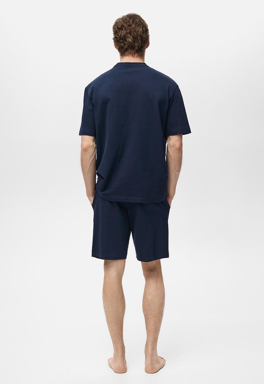 MANGO - Pyjama SLEEP - Navy