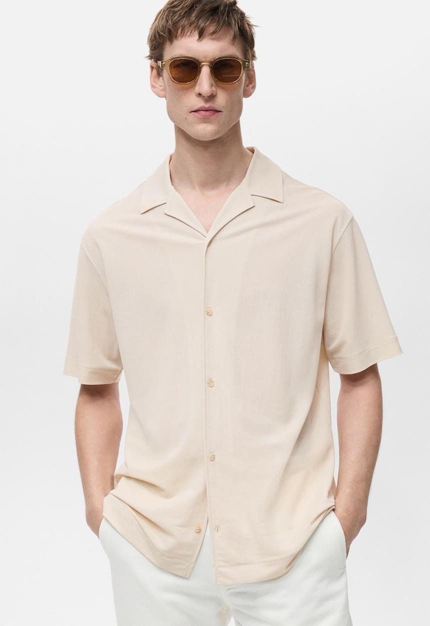 MANGO - Poloshirt BONHEUR - BEIGE
