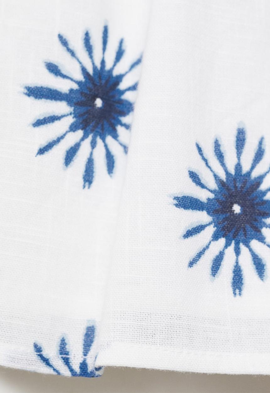 MANGO - Skirt solf - white