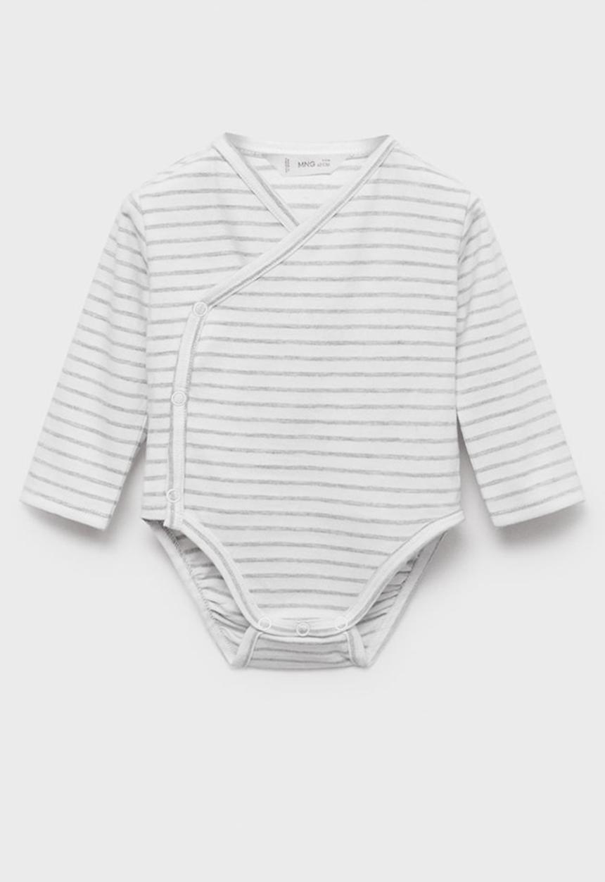 MANGO - Body stripe - natural white