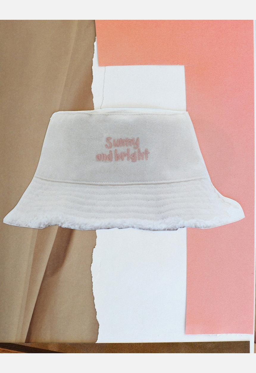MANGO - Bucket hat sunny - light beige