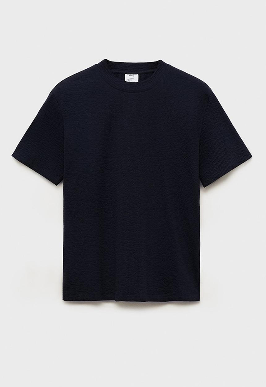 MANGO - T-Shirt SEER - Navy