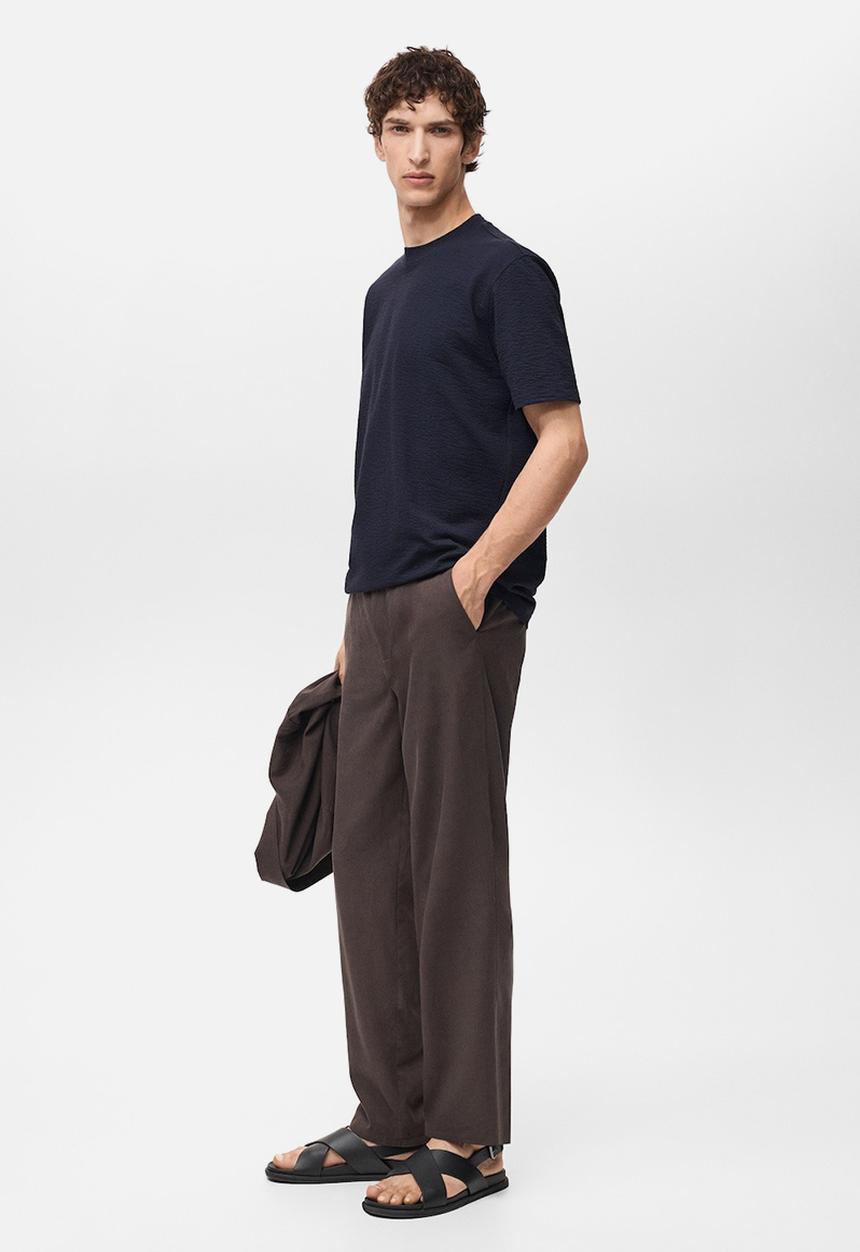 MANGO - T-Shirt SEER - Navy