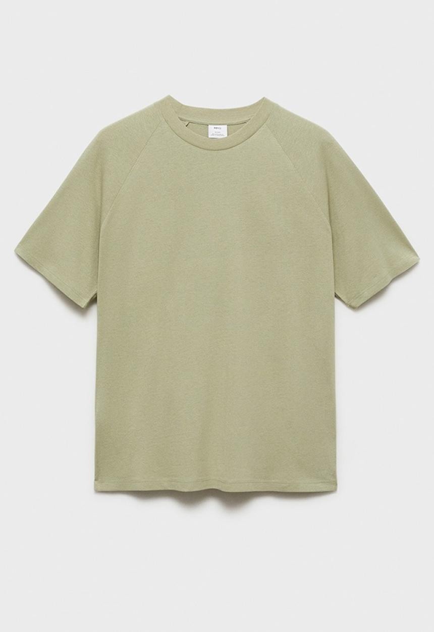 MANGO - T-Shirt CIRCO - Light Pastel Green