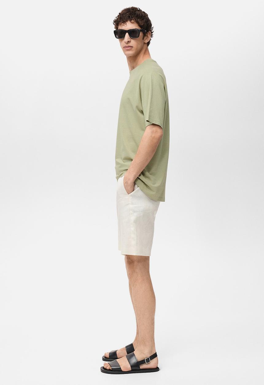 MANGO - T-Shirt CIRCO - Light Pastel Green