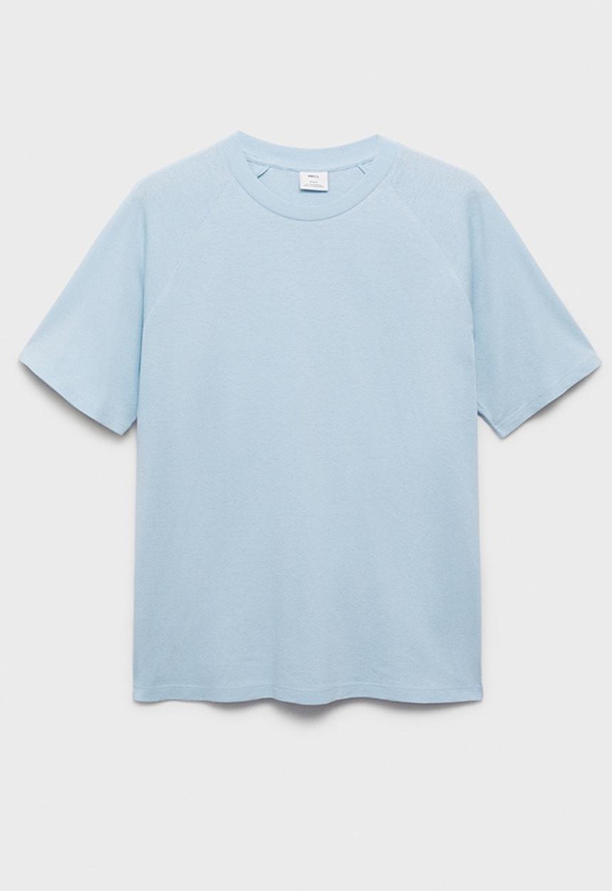 MANGO - T-Shirt CIRCO - Light Pastel Blue