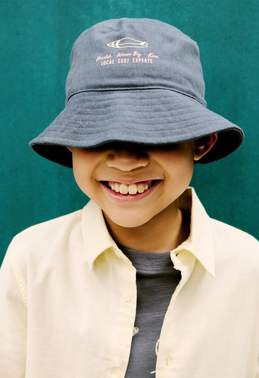 MANGO - Bucket hat surf - navy