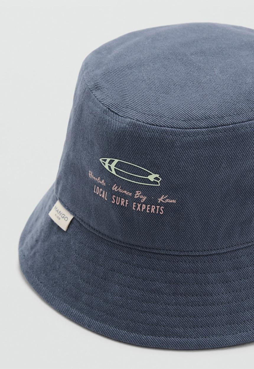 MANGO - Bucket hat surf - navy