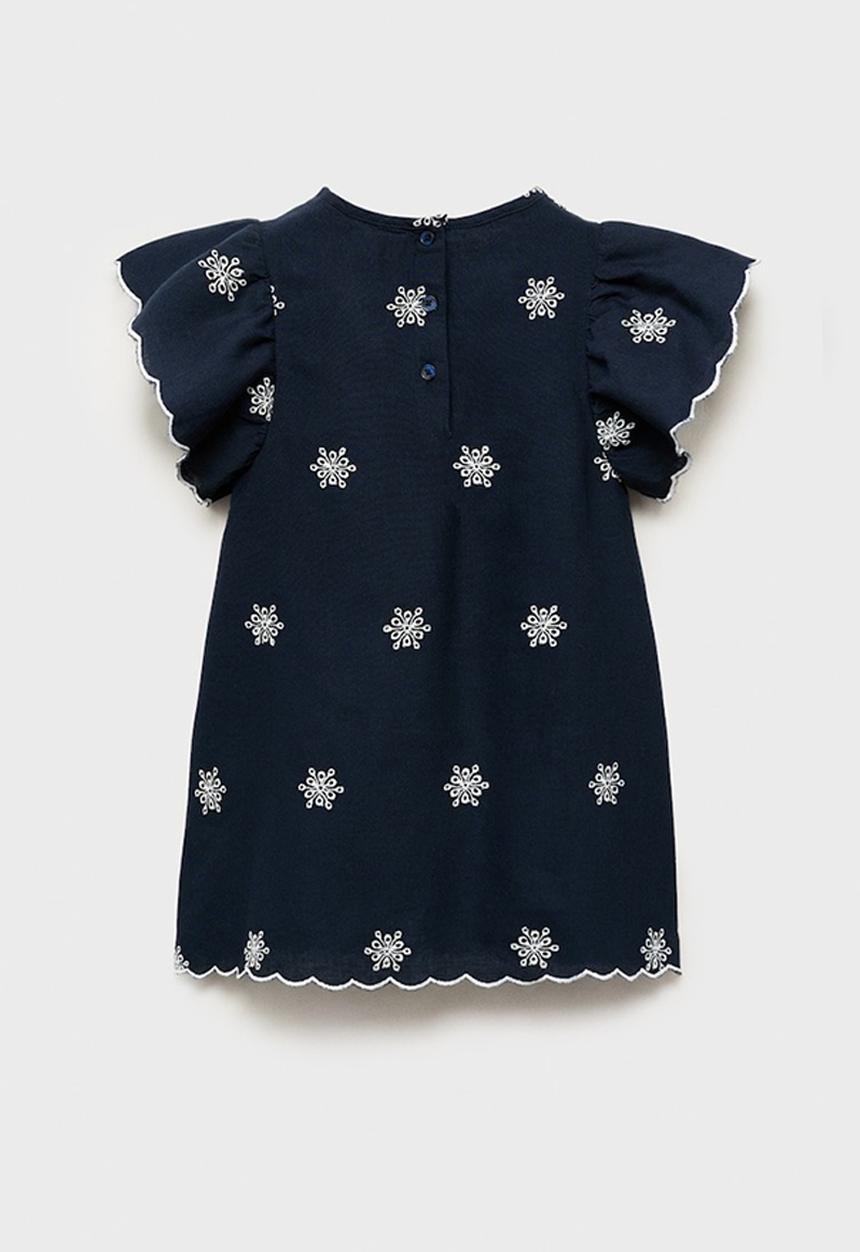 MANGO - Dress lilia - navy