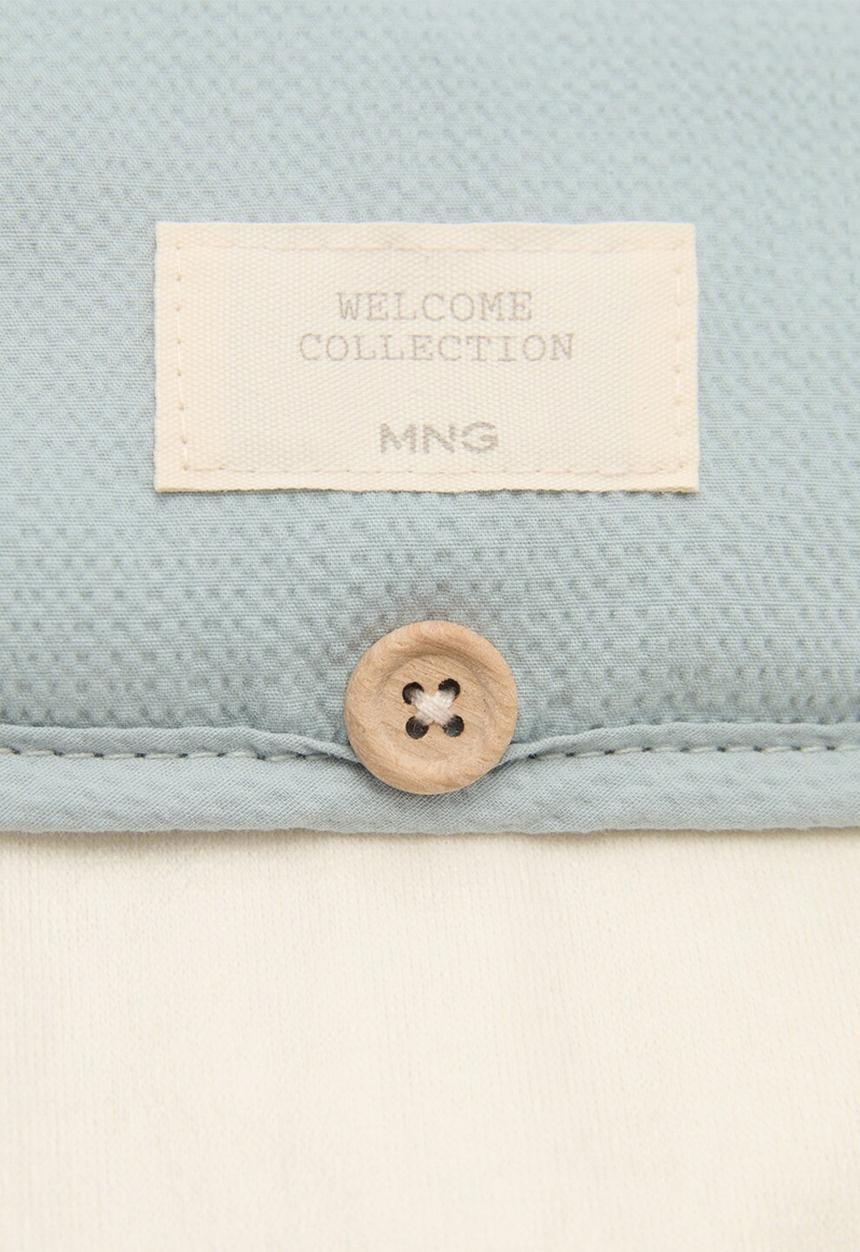 MANGO - Portable nappy changing mat leavesca - green