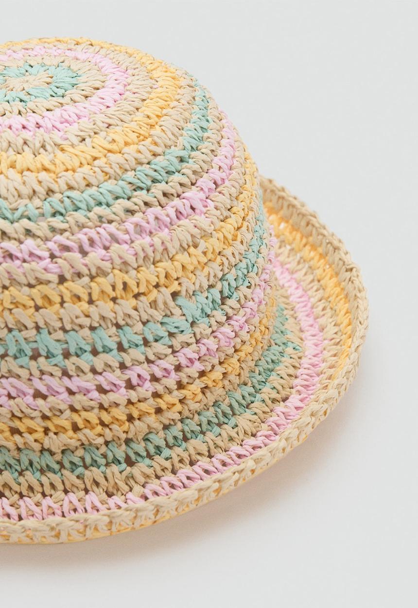 MANGO - Hat stripesh - multi