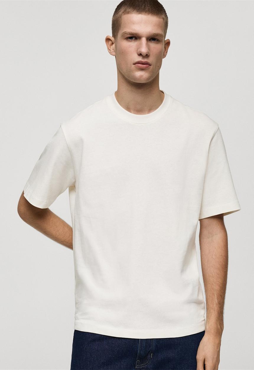 MANGO - T-Shirt ANOUK - Natural