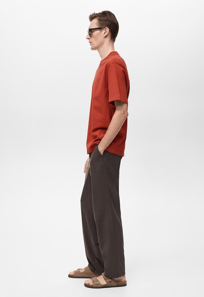 MANGO - T-Shirt ANOUK - Red