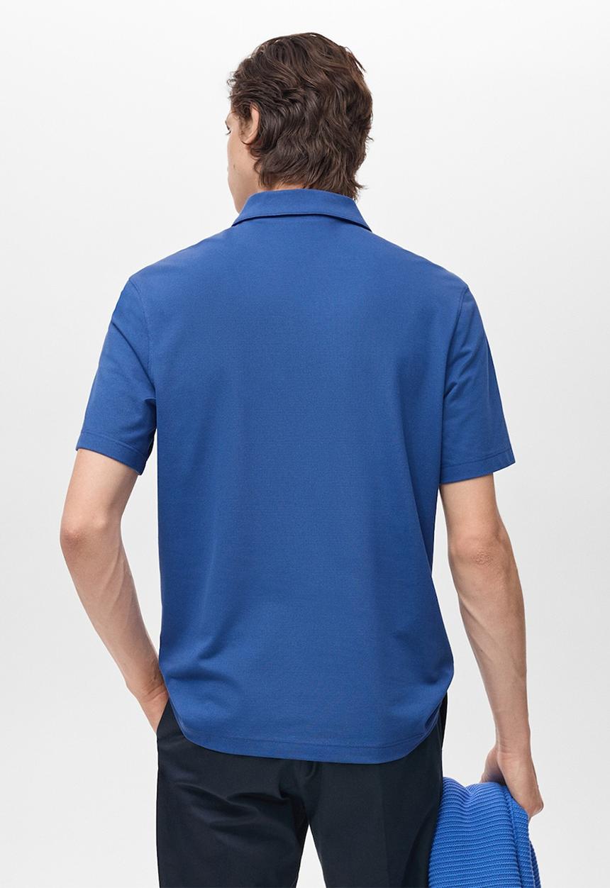 MANGO - Poloshirt TAGA - Light Pastel Blue