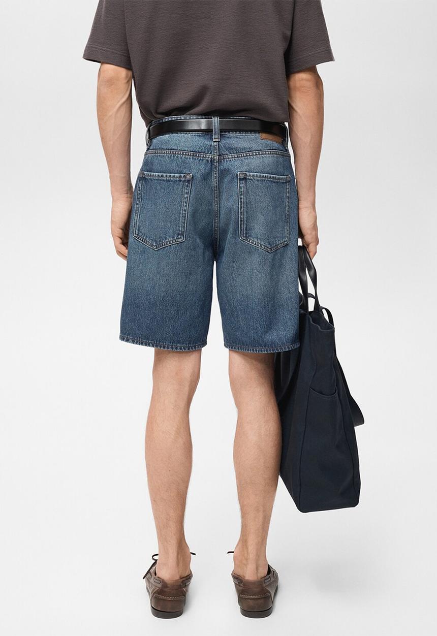 MANGO - Bermudas JAROD - Dark Blue