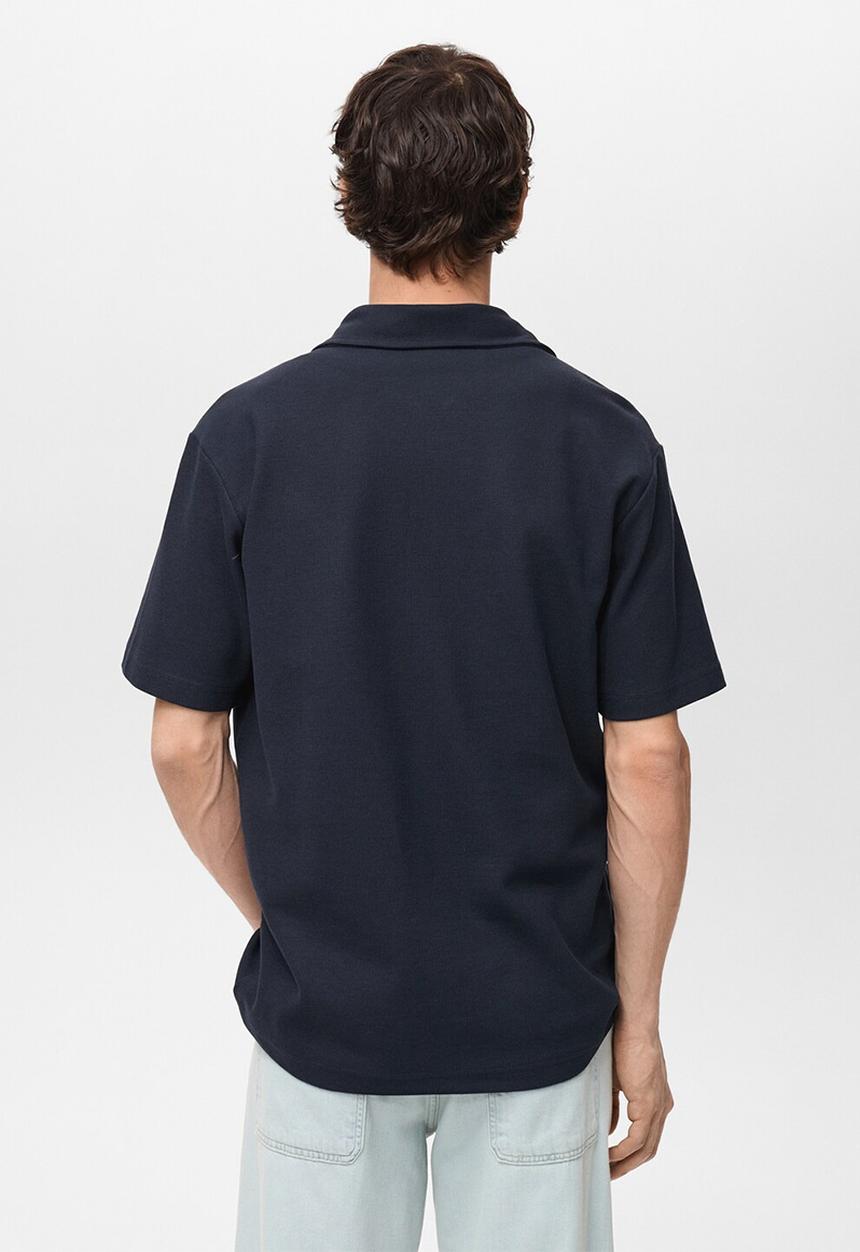 MANGO - Poloshirt GARIZ - Navy