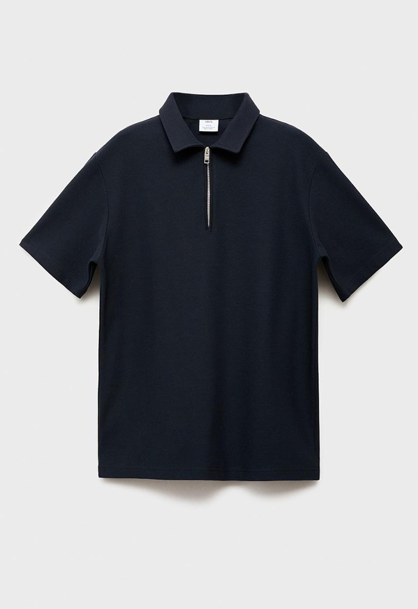 MANGO - Poloshirt GARIZ - Navy