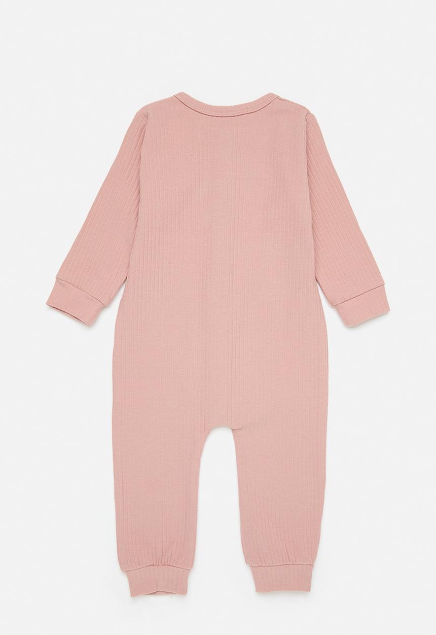 Pop Candy - Button down romper - pink
