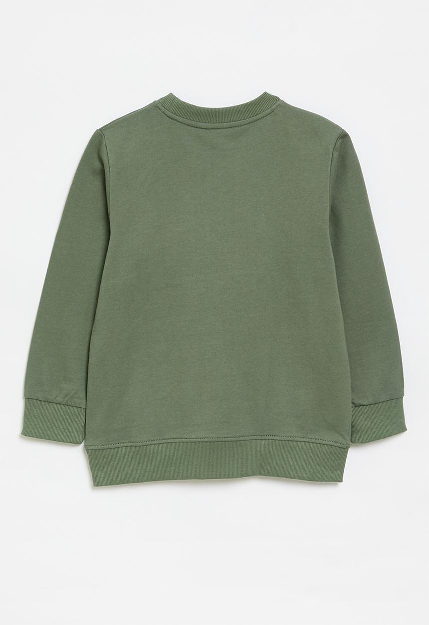 Pop Candy - Dino sweatshirt - green