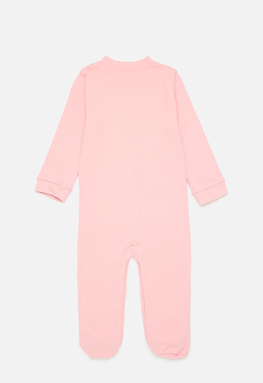 Pop Candy - Ribbed collar sleepsuit - pink