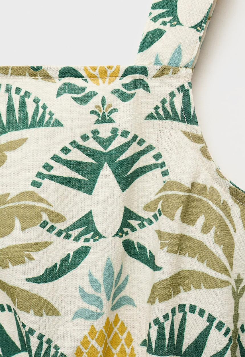 MANGO - Jumpsuit Buracao - Green