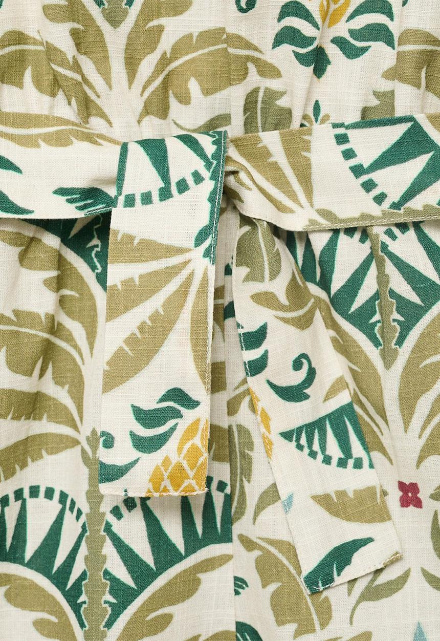 MANGO - Jumpsuit Buracao - Green