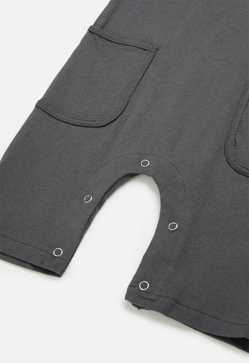 Pop Candy - Sleeveless  romper - grey