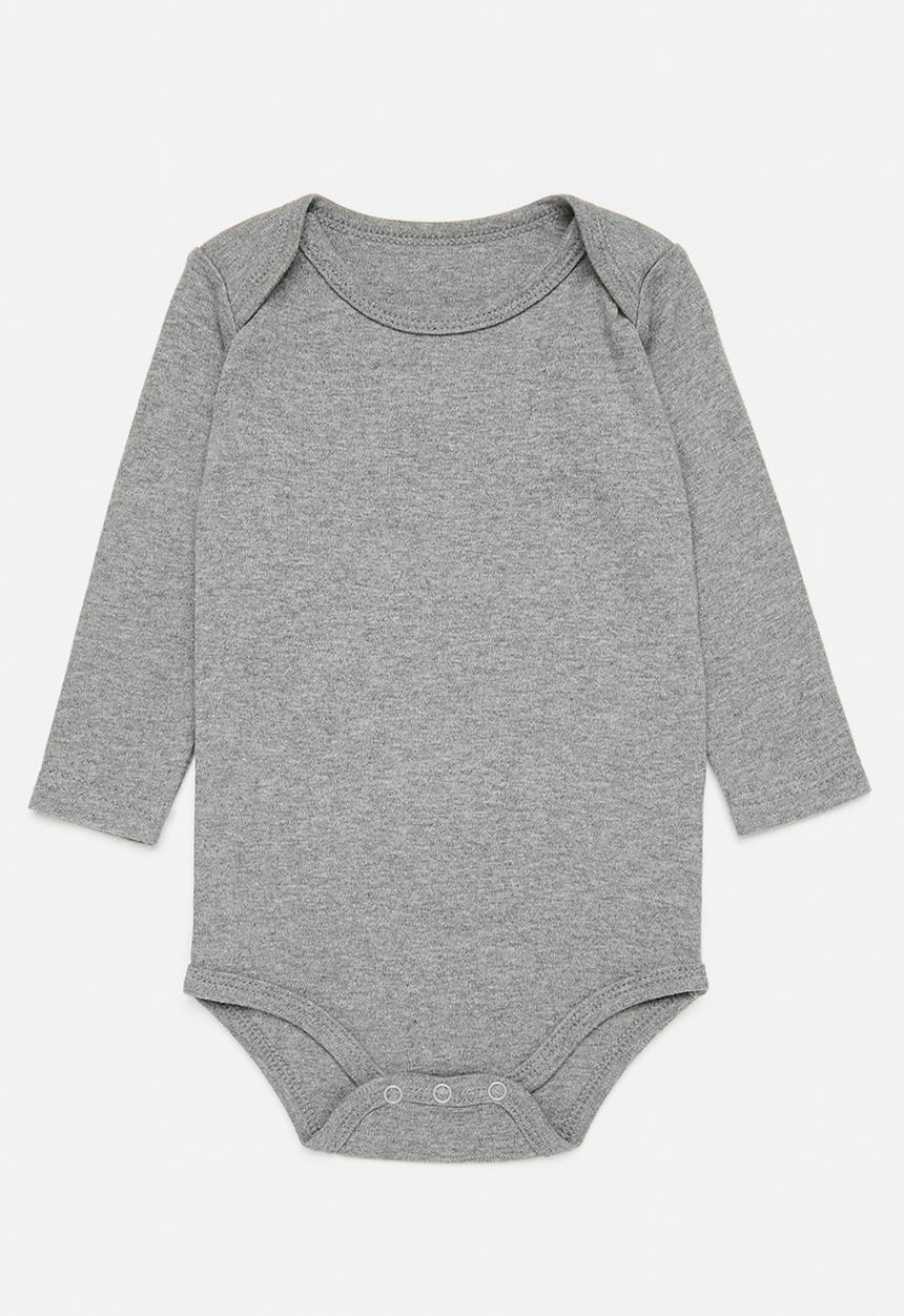 Pop Candy - Melange bodysuit - grey