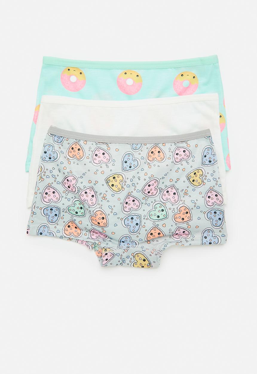 Pop Candy - 3 Pack trunks-blue & grey
