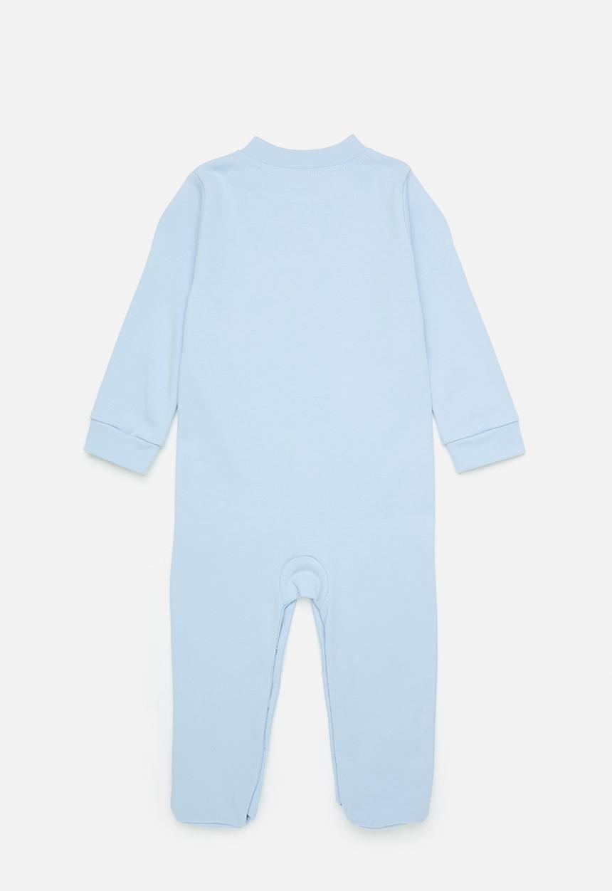 Pop Candy - Standing collar sleepsuit - serenity blue