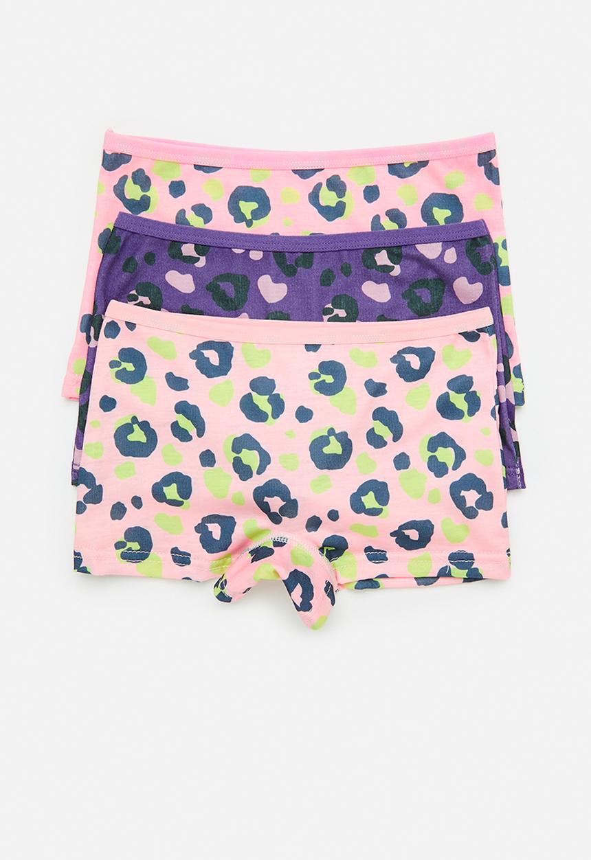 Pop Candy - Printed boyshorts 3 pack - multi