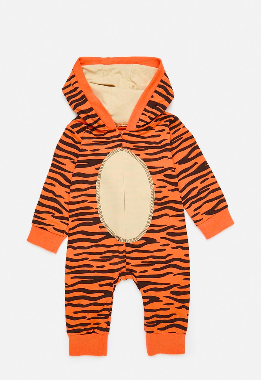 Pop Candy - Hooded romper - orange