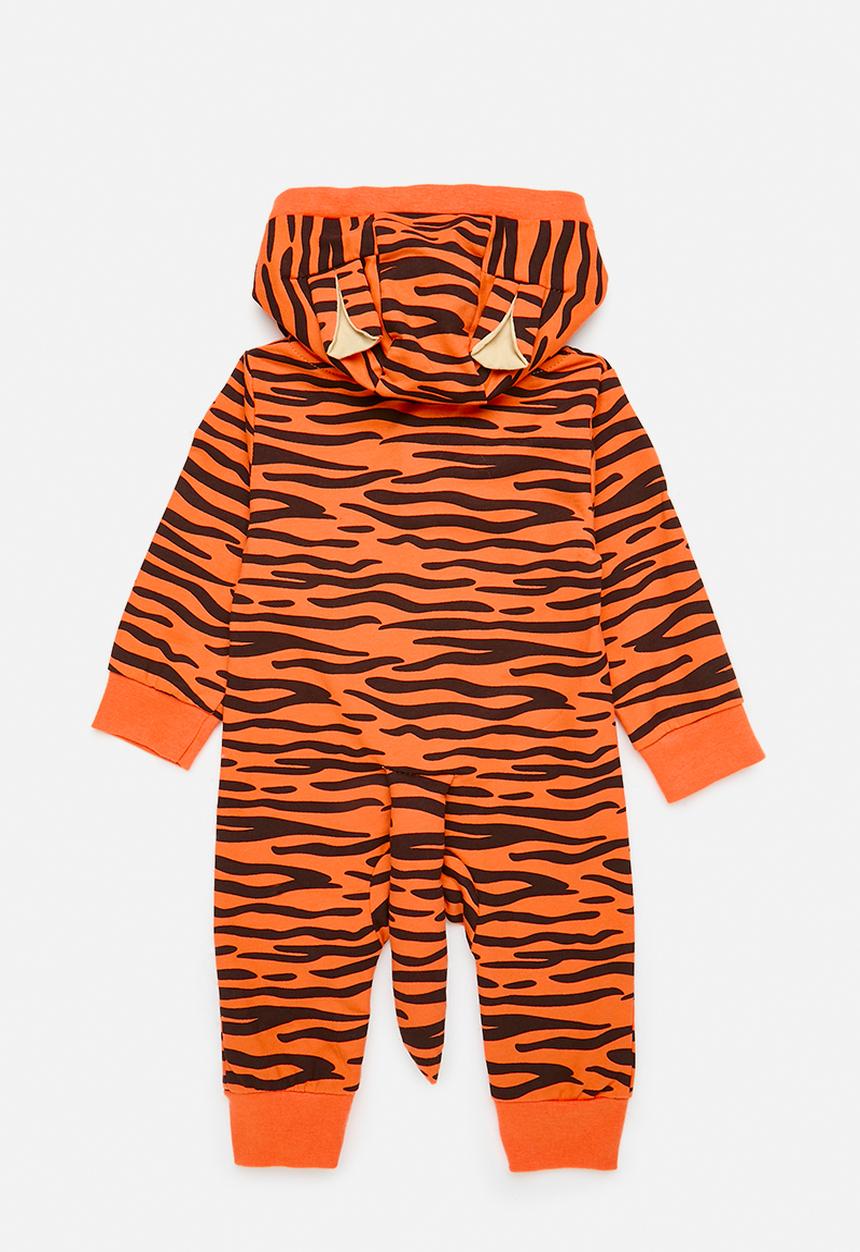 Pop Candy - Hooded romper - orange