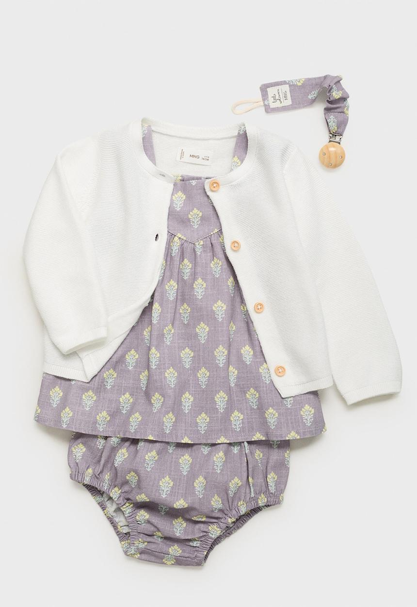 MANGO - Cardigan White - Natural