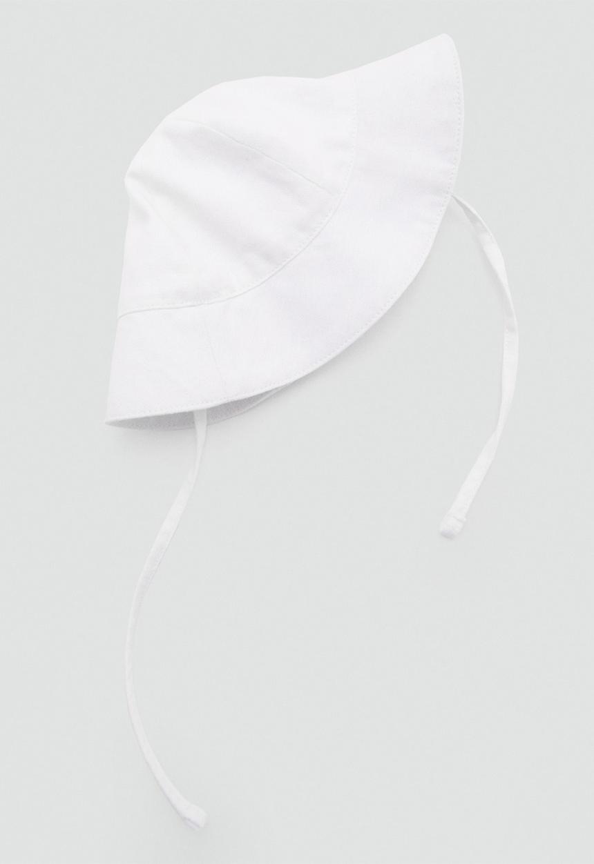 MANGO - Bucket hat salb - natural