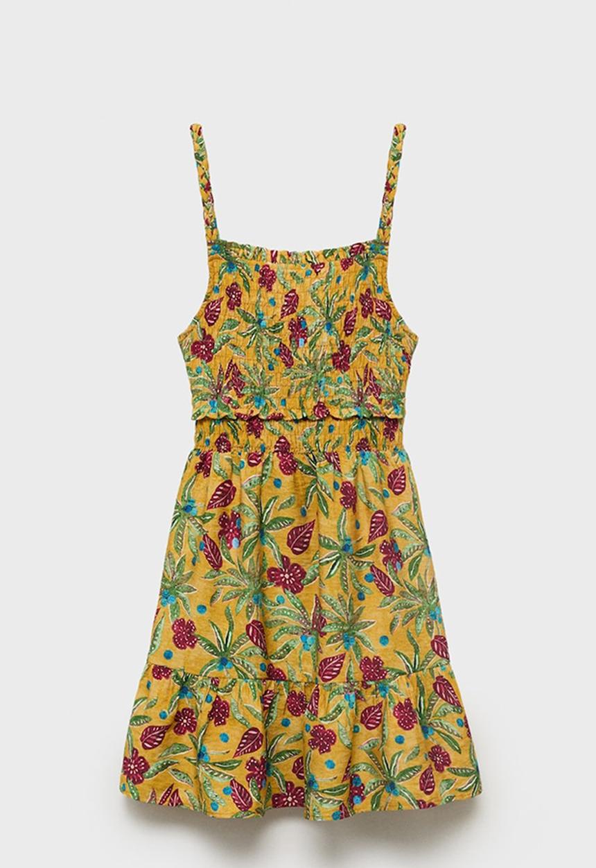 MANGO - Dress Iguazu - Medium Yellow