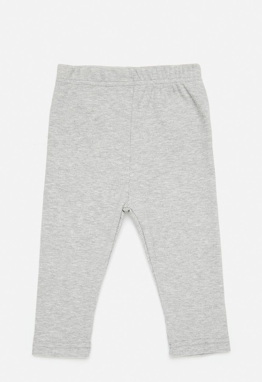 Pop Candy - Striped leggings - grey